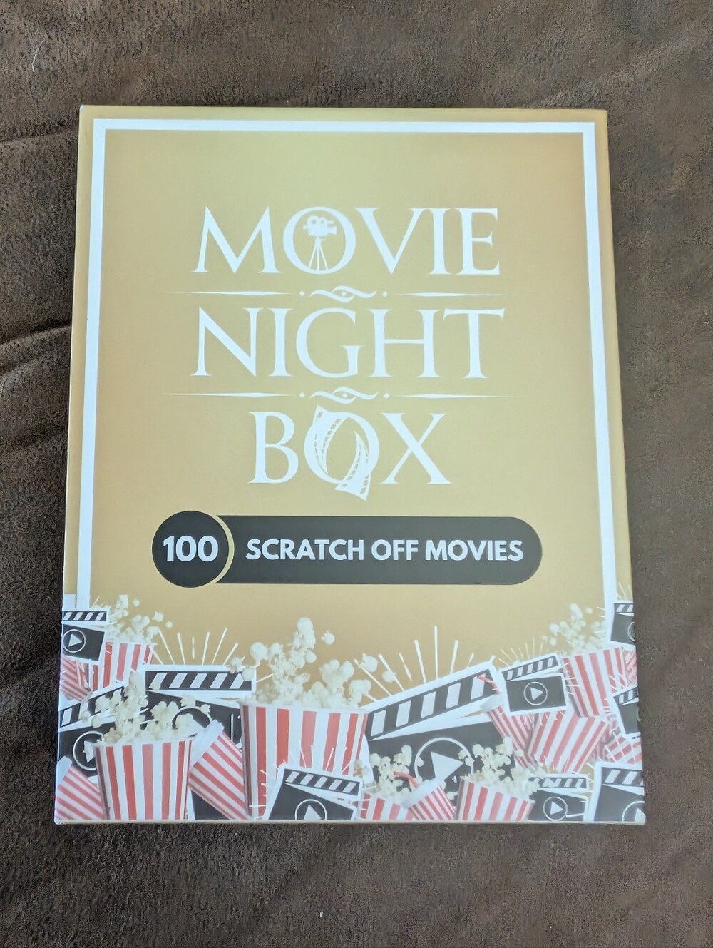 Movie Night Box - Gold Scratch-Off Movies Pack